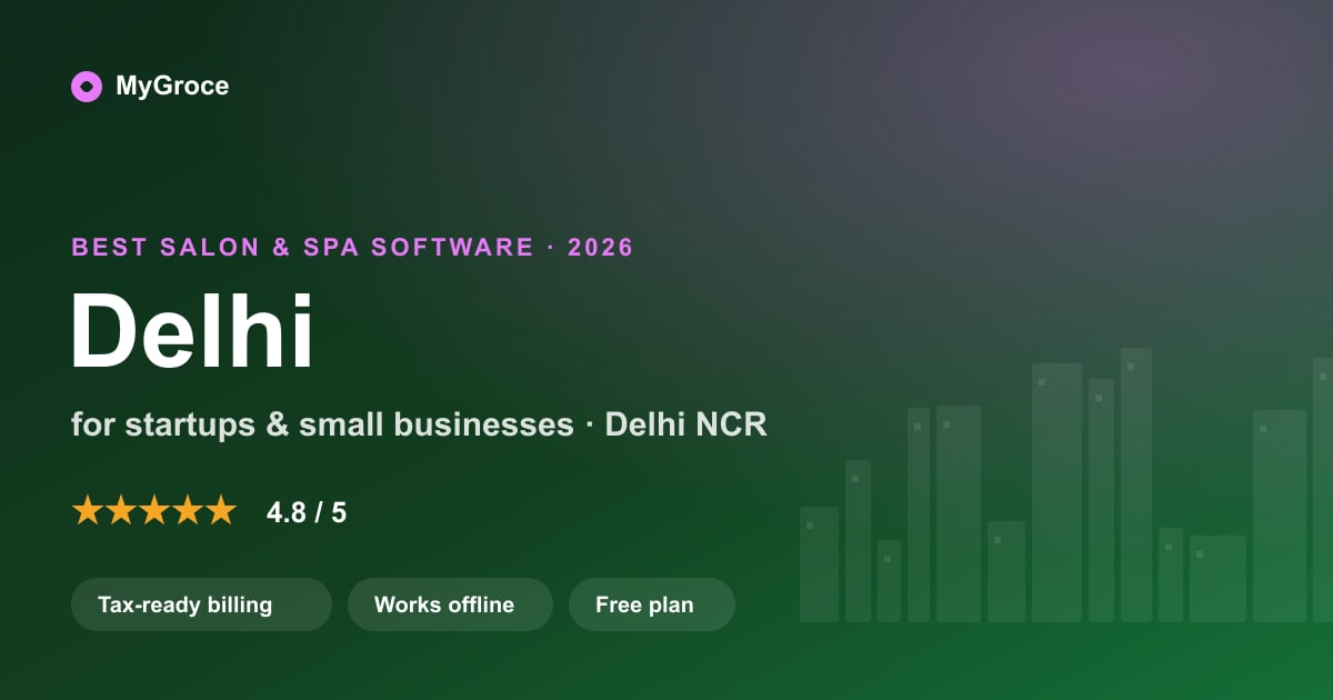 MyGroce Salon & Spa Software for small businesses — 2026